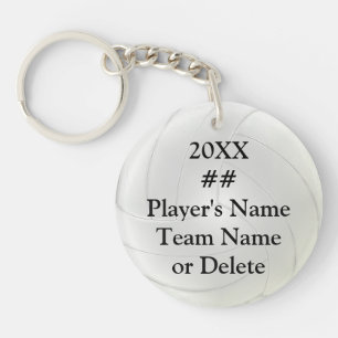 Personalised Cheap Volleyball Senior Night Gifts Key Ring