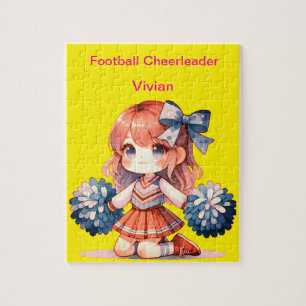 Personalised Cheerleader  Jigsaw Puzzle