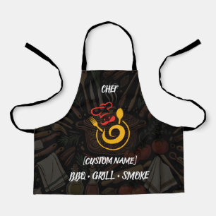 Personalised Chef Men's Apron