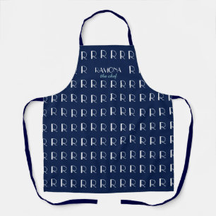 Personalised Chef Name & Initials  Apron