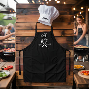 Personalised Chef Name & Year Custom Apron