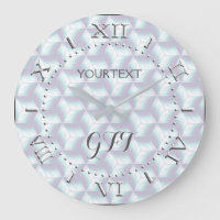 Personalised Chequered Mother of Pearl Style on a