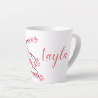 Personalised Cherry Blossom Mug *Flower