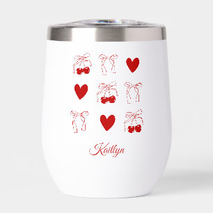 Personalised Cherry Bow Bachelorette Party