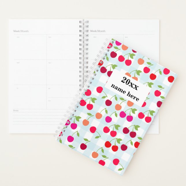 Personalised Cherry Planner (Display)