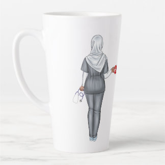 Personalised Chic Muslim Woman Mug