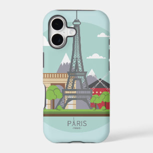 Personalised Chic Paris Eiffel Tower Case-Mate iPh