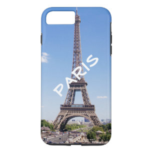 Personalised Chic Paris Eiffel Tower iPhone 8 Plus/7 Plus Case