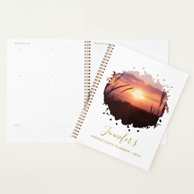 Personalised Chic Splash Photo Planner (Display)