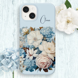 Personalised Chic Vintage Floral Bouquet  Case-Mate iPhone 14 Case