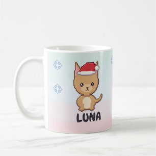 Personalised Chihuahua Christmas Mug