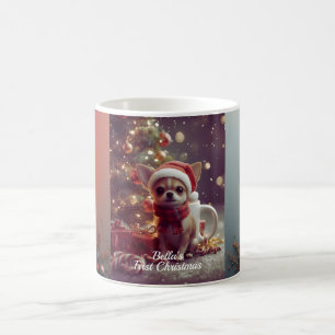 Personalised Chihuahua Christmas Mug – Custom Dog