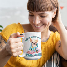 Personalised Chihuahua Dog Lover Coffee Mug