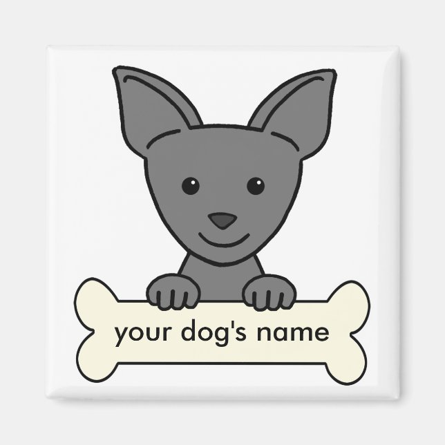 Personalised Chihuahua Magnet (Front)