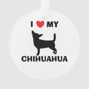 Personalised Chihuahua Ornament