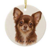 Personalised Chihuahua with Custom Name