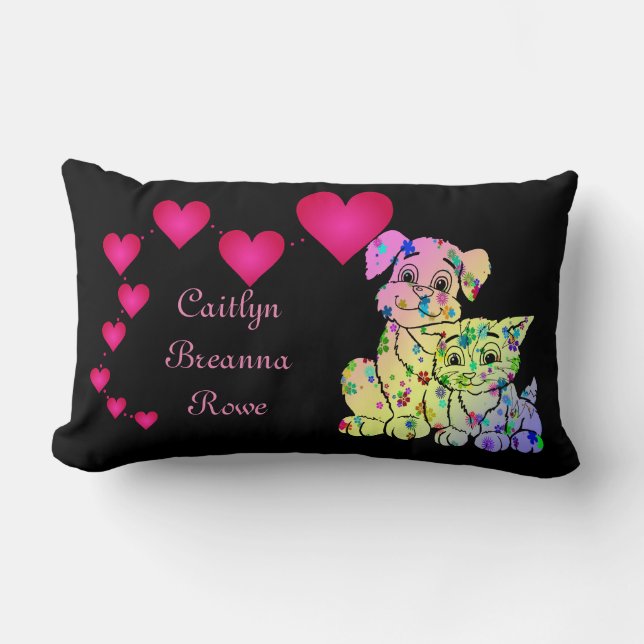 Personalised Childrens Bedtime Prayer Pillow (Front)