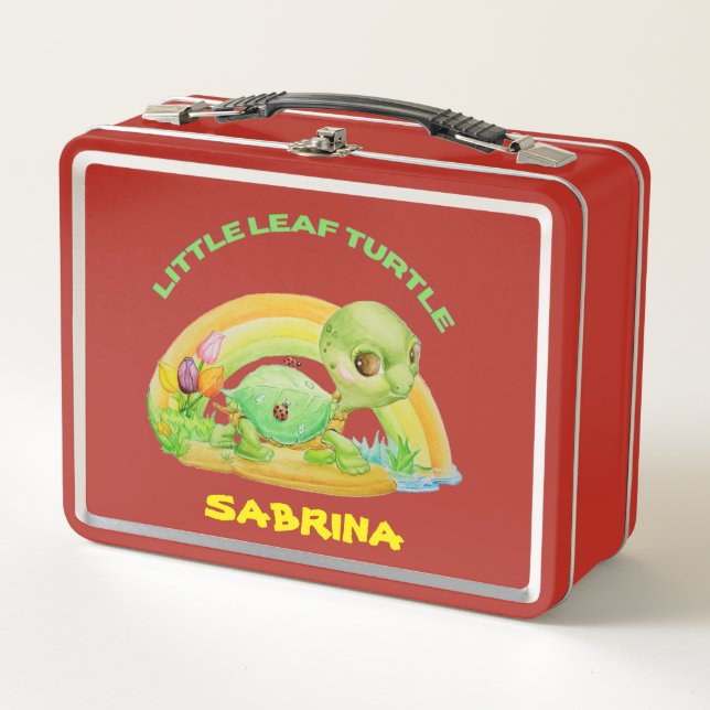  Personalised Children's Metal Lunch Box  (Front)