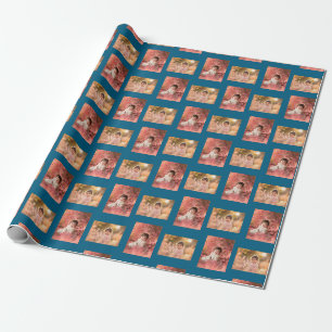 Personalised Child's 2 Photo Template Wrapping Paper