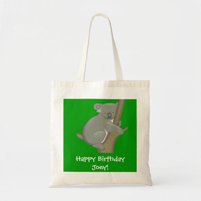 Personalised Child's Koala Bag (Front)