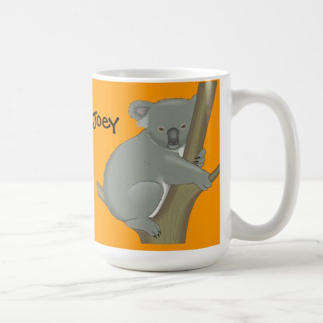 Personalised Child's Koala Mug (Right)