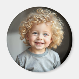 Personalised Child's Photo Refrigerator  Magnet