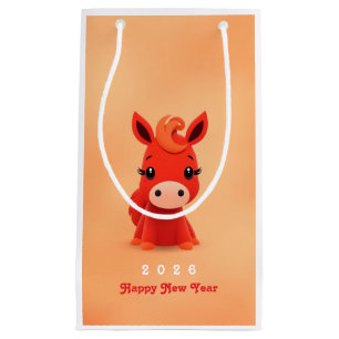 Personalised Chinese new year 2026 Small Gift Bag