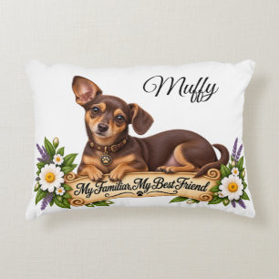 Personalised Chiweenie My Best Friend Decorative Cushion
