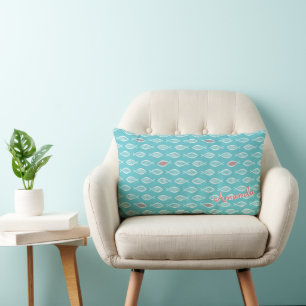 Personalised Christian Ichthys Jesus Fish Symbol Lumbar Cushion