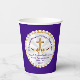 Personalised Christian Paper Cups for ANY OCCASION
