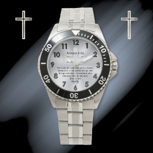 Personalised, Christian Watch for Men or Women