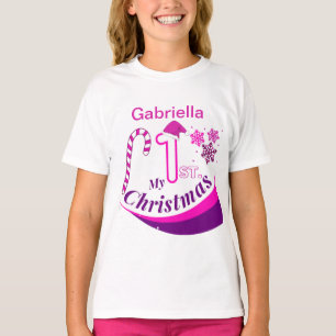 Personalised Christmas Baby "My 1st Christmas" T-Shirt
