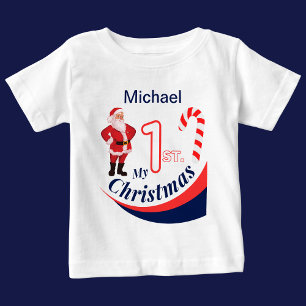 Personalised Christmas Baby "My 1st Christmas" T-Shirt