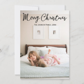 Personalised Christmas Cards With Your Cute Photo