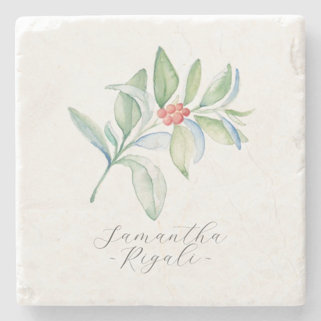 Personalised Christmas Coasters (Front)