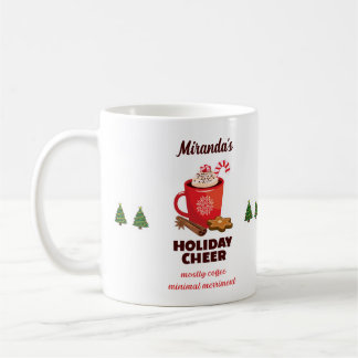 Personalised Christmas Coffee Lover Mug