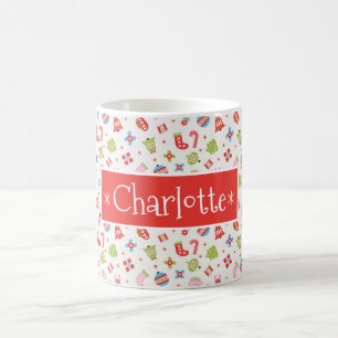 Personalised Christmas Coffee Mug