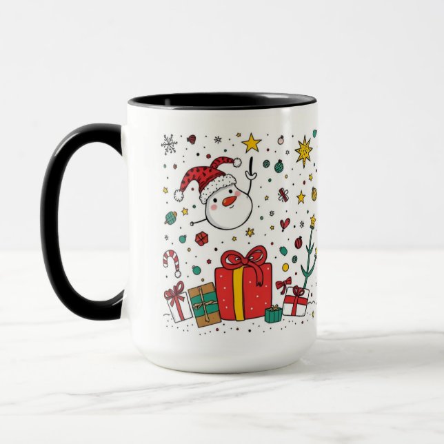Personalised Christmas combo mug (Left)