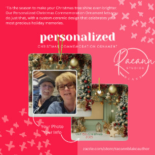 Personalised Christmas Commemoration Ornament
