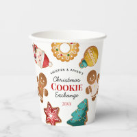 Personalised Christmas Cookie Exchange Gingerbread