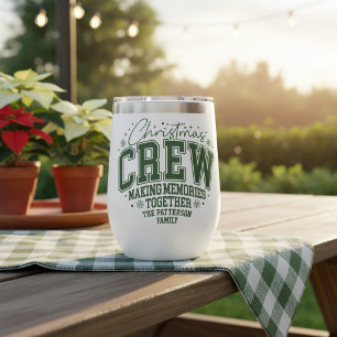 Personalised Christmas Crew Family Name