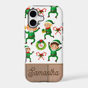 Personalised Christmas elfs pattern