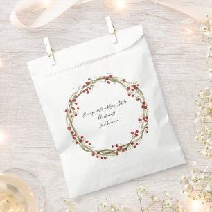 Personalised Christmas Favour Bag