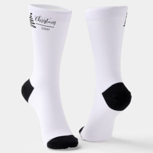 Personalised Christmas Gift Custom Modern T-Shirt Socks