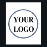 Personalised Christmas Gift Customised Idea LOGO Poster<br><div class="desc">Add Your Logo Here_Christmas Holiday Gift
You can customise it with your photo,  logo or with your text.  You can place them as you like on the customisation page. Funny,  unique,  pretty,  or personal,  it's your choice.</div>