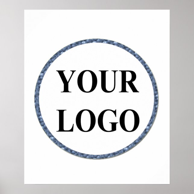 Personalised Christmas Gift Customised Idea LOGO Poster (Front)