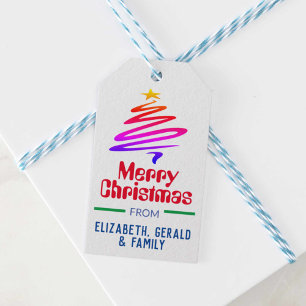 Personalised Christmas Gift Tag