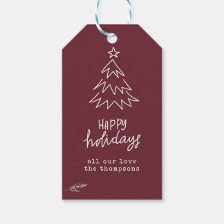 Personalised Christmas Gift Tags