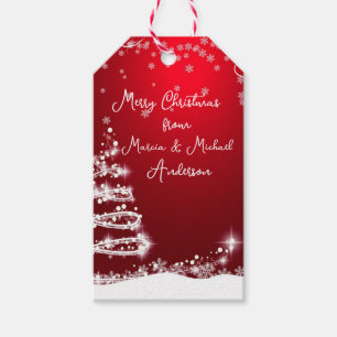 Personalised Christmas gift tags