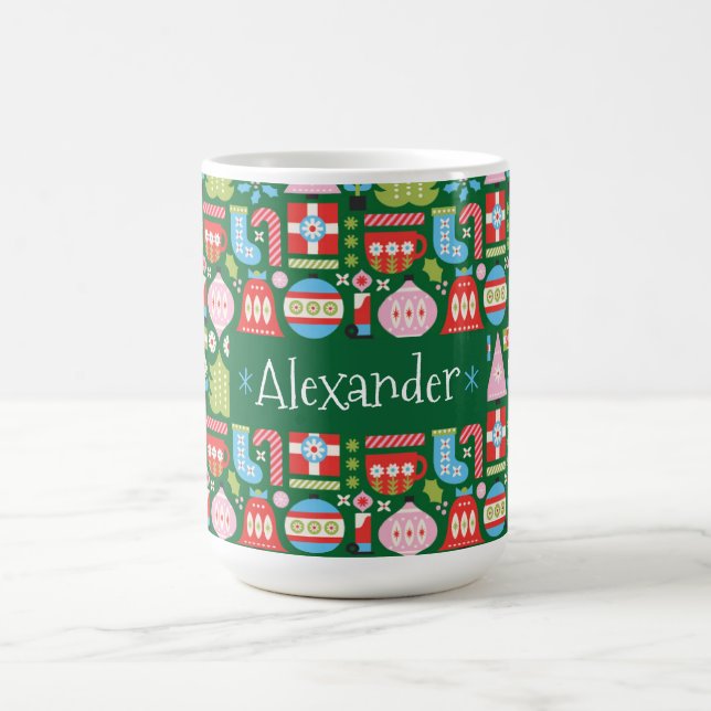Personalised Christmas Gifts Coffee Mug (Center)